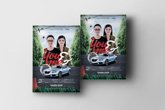 You & Me Flyer Template