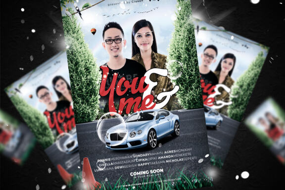 You & Me Flyer Template