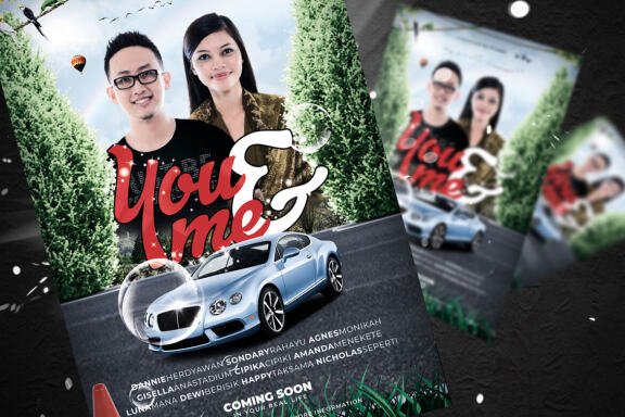You & Me Flyer Template