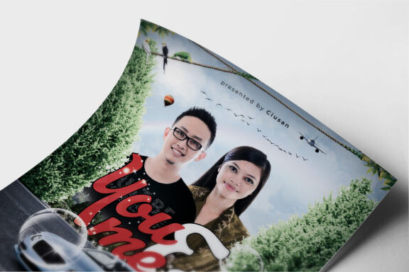 You & Me Flyer Template