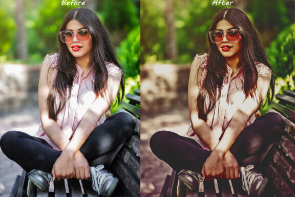 Color Matte Photoshop Action