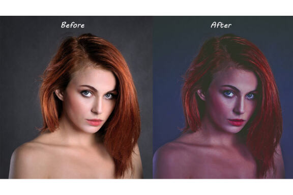 Color Matte Photoshop Action