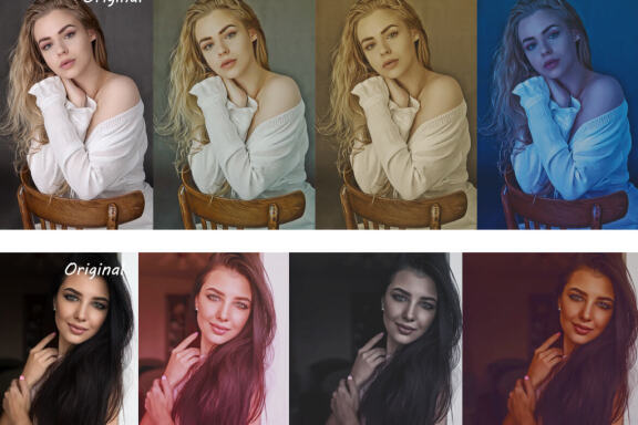Color Matte Photoshop Action