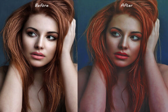 Color Matte Photoshop Action