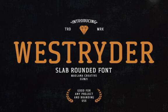 Westryder Slab Rounded Serif Font
