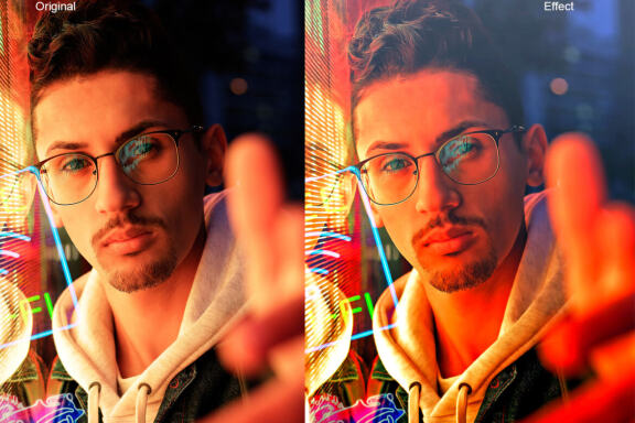 Duotone Effect Photoshop Action