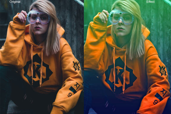 Duotone Effect Photoshop Action