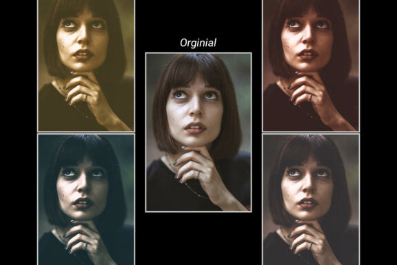 Moody Dark Tone Effect PS Action