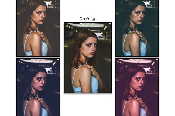Moody Dark Tone Effect PS Action