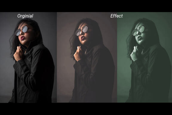 Moody Dark Tone Effect PS Action