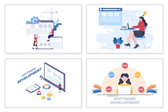 20 Software Development and Programming Illustration