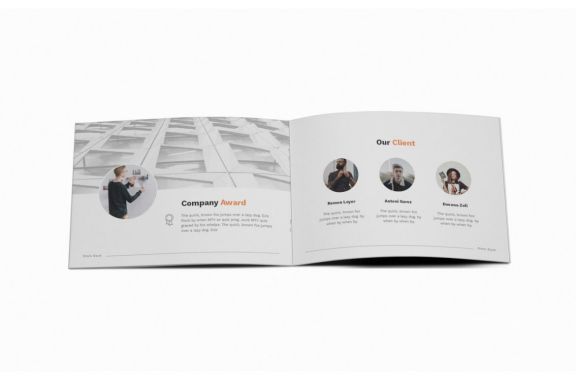 Pitch Deck A5 Brochure