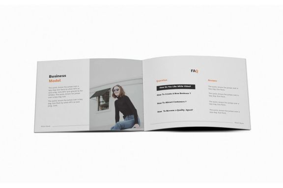 Pitch Deck A5 Brochure