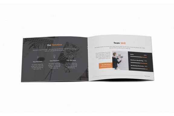 Pitch Deck A5 Brochure