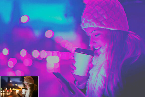 CyberPunk Glitch Photoshop Action