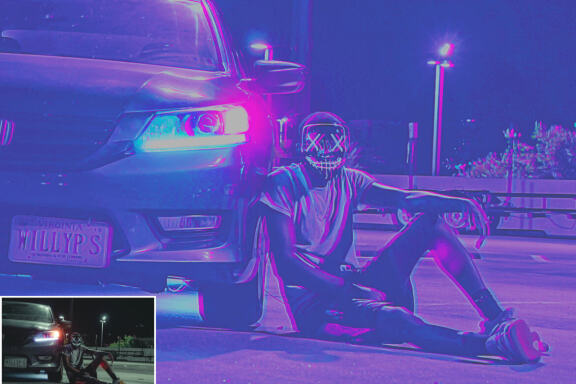 CyberPunk Glitch Photoshop Action