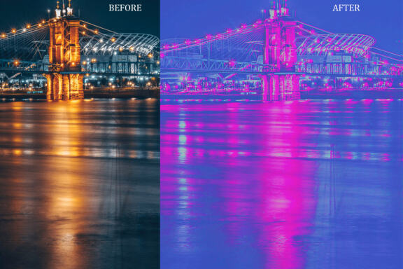 CyberPunk Glitch Photoshop Action