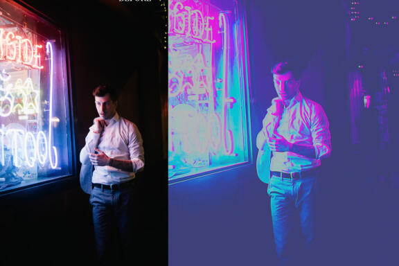 CyberPunk Glitch Photoshop Action