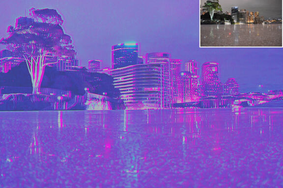 CyberPunk Glitch Photoshop Action