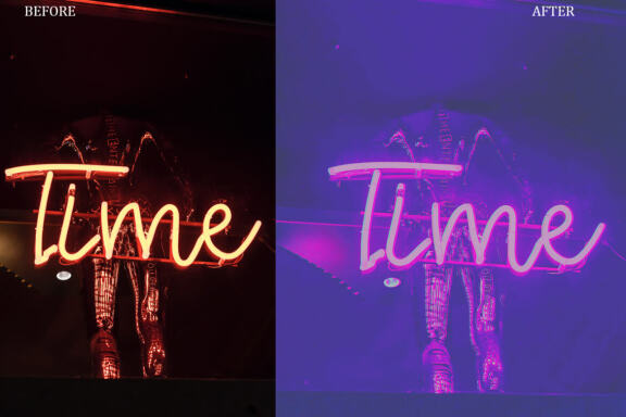 CyberPunk Glitch Photoshop Action