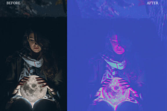 CyberPunk Glitch Photoshop Action