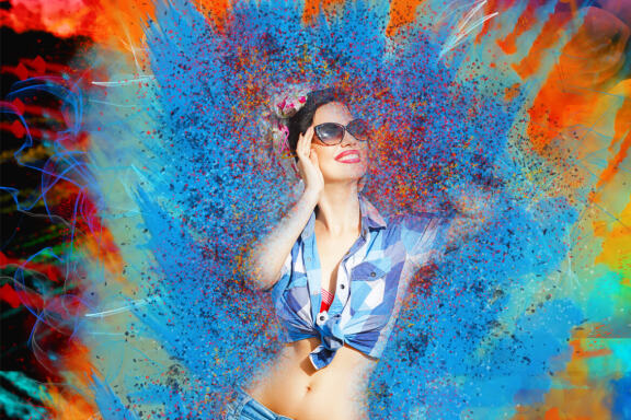 Explosion Color Photoshop Action
