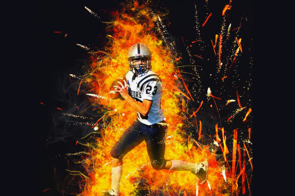 Fire Effect Photoshop Action