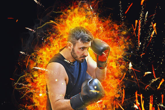 Fire Effect Photoshop Action