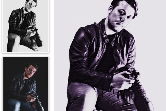 Line Art Photoshop Action