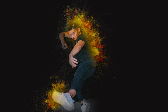 Real Fire Photoshop Action