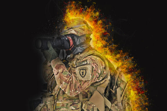 Real Fire Photoshop Action