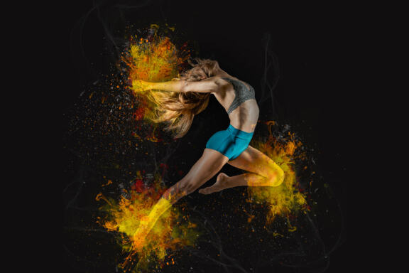 Real Fire Photoshop Action