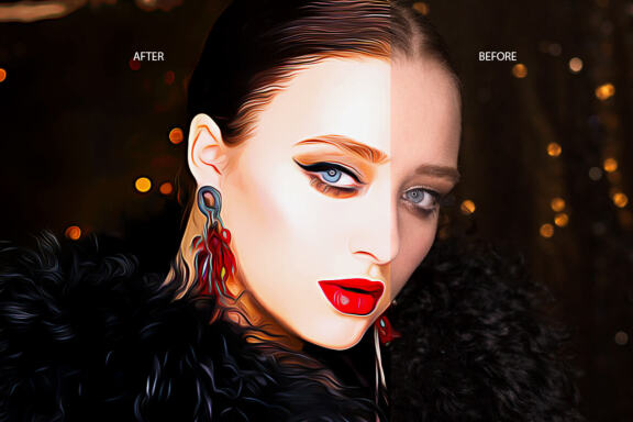 Vector Oil Effect PS Action