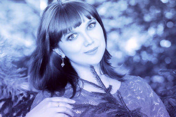 White Blue Color Effect