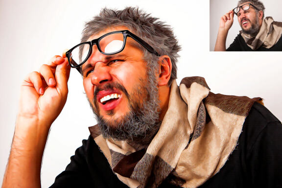 Digital Oil Portrait Photoshop Action