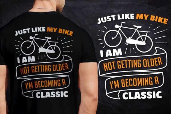 Old Bicycle Quotes for T-Shirt or Social Media