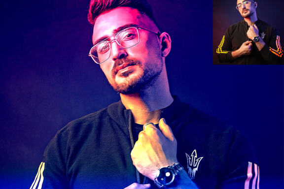 CyberPunk Color Effect PS Action