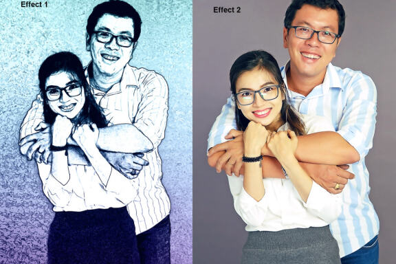 Family Portrait Photoshop Action