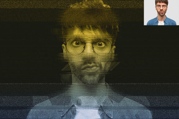 Glitch Portrait Effect Photoshop Action