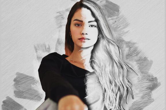Pencil Sketch Photoshop Action Vl-2