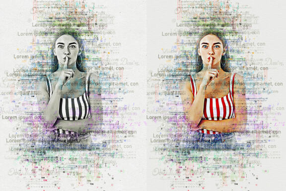 Typography Photoshop Action