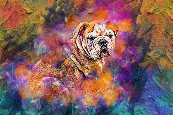 Canvas Paint Photoshop Action