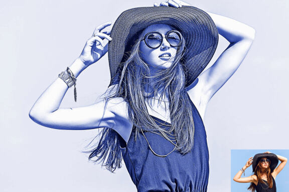 Glossy HDR Effect Photoshop Action