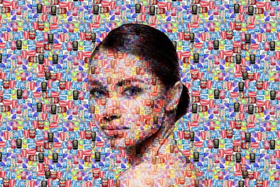 Photo Mosaic Portrait Photoshop Action