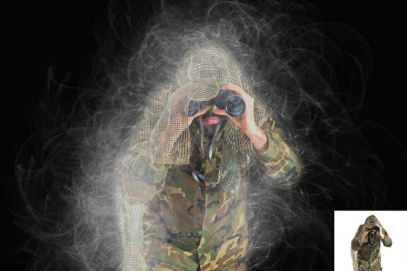 Smoke Effect Photoshop Action