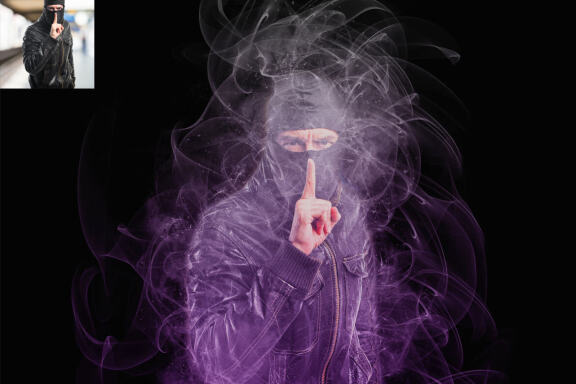 Smoke Effect Photoshop Action