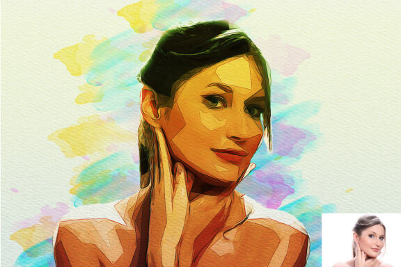 Advance Oil Paint Photoshop Action