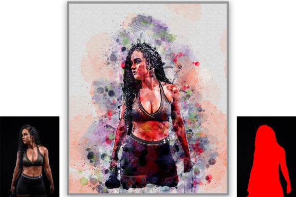 Canvas Painting Photoshop Action