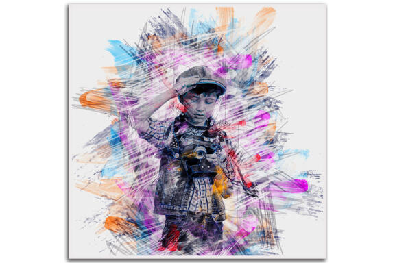 Mixed Art Photoshop Action