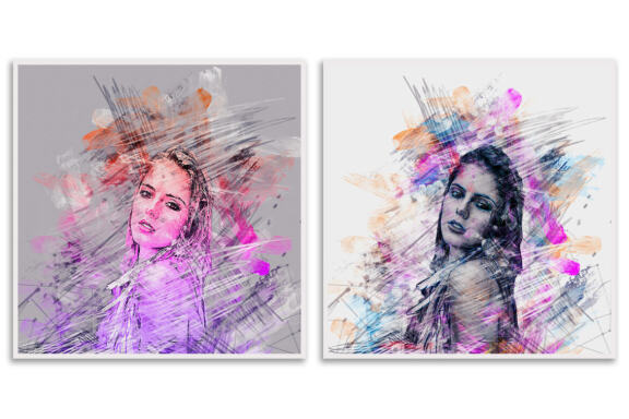 Mixed Art Photoshop Action